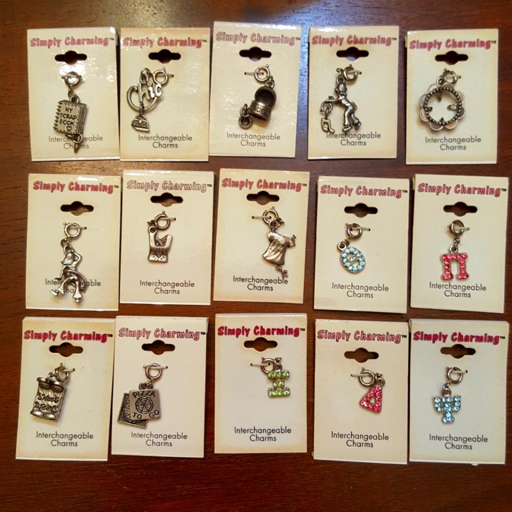 15 Simply Charming Interchangable Charms